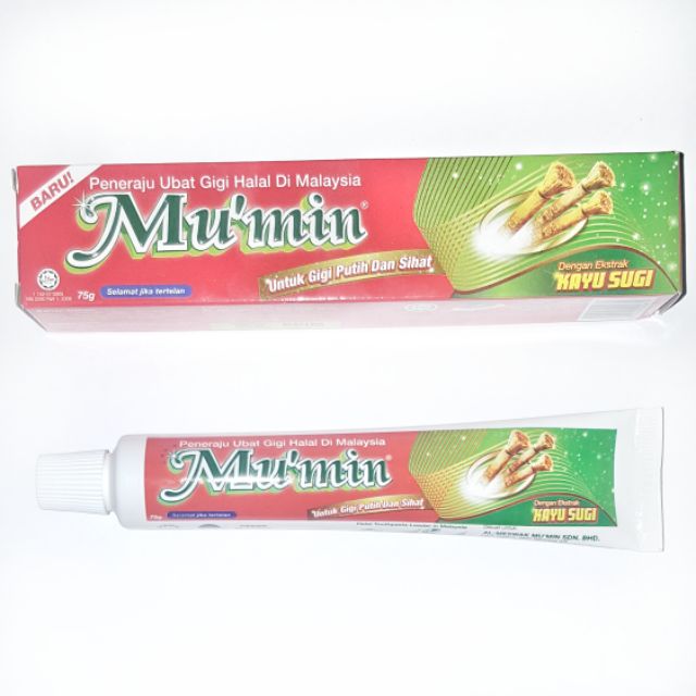 Ubat Gigi Mukmin Tanpa Florida 75g Non Fluoride Toothpaste Shopee Malaysia