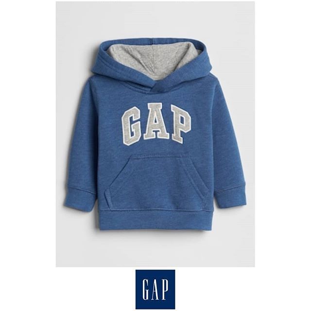 gap factory baby arch logo hoodie