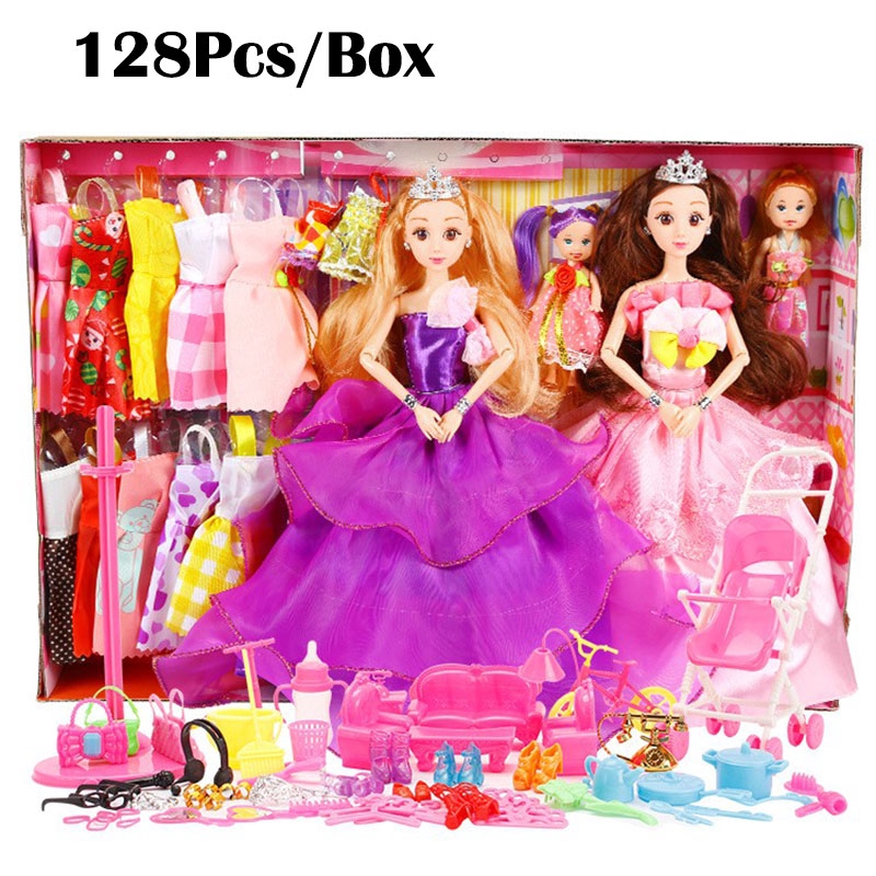 barbie doll complete set