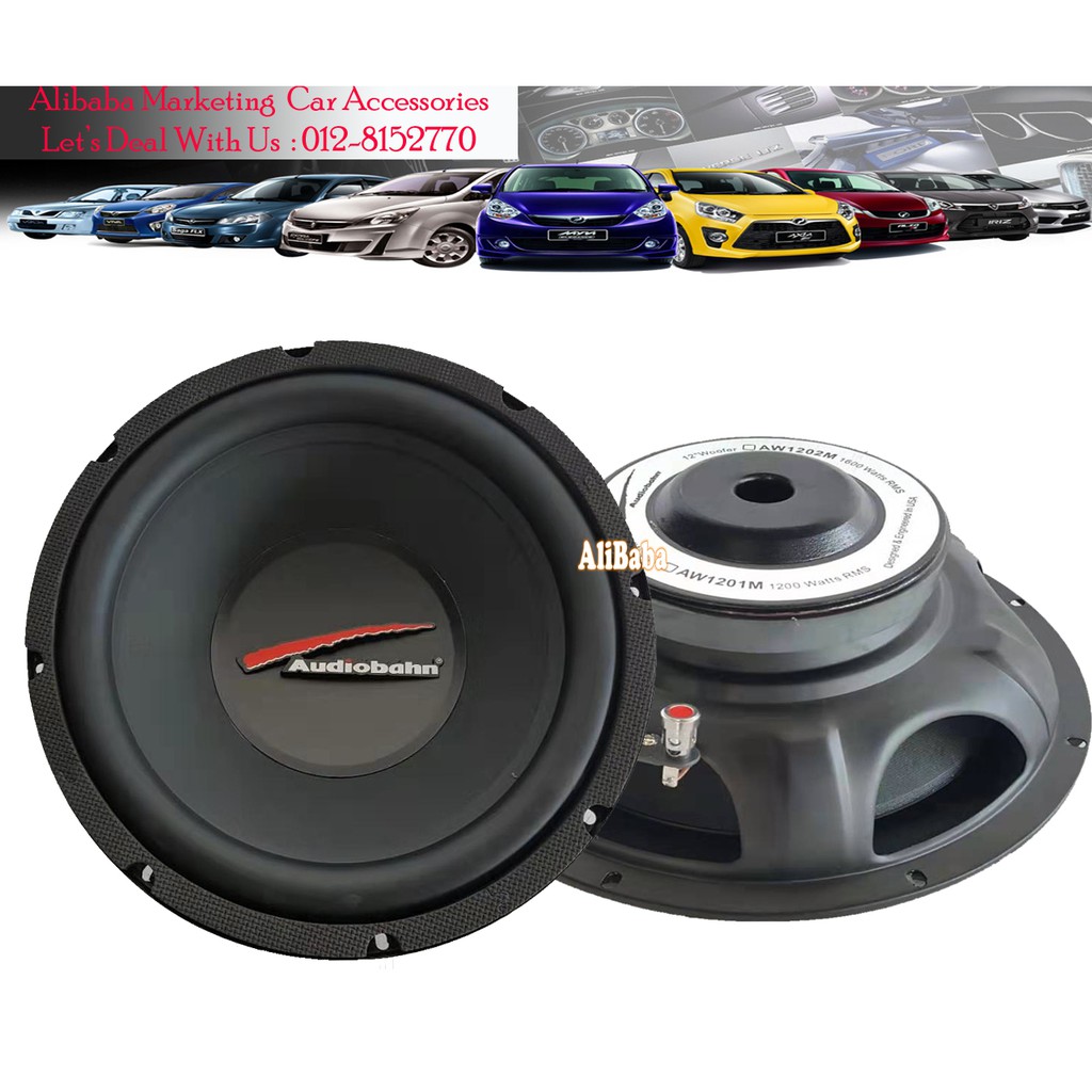 audiobahn 12 inch subwoofer