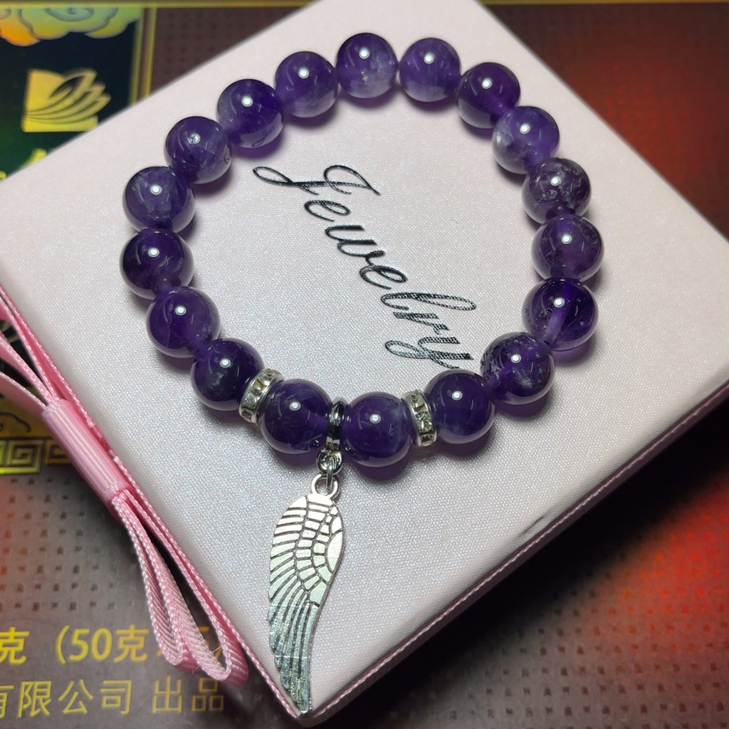 Amethyst 10 Mm Stone Of Justice Enhances Love Lucky Auspicious Real