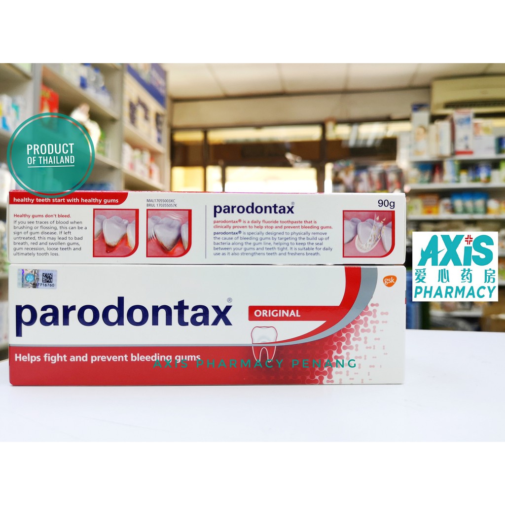 PARODONTAX ORIGINAL TOOTHPASTE BY GSK 90G Exp10/2021 Shopee Malaysia
