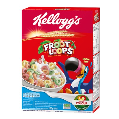 Kellogg's Froot Loops (160g) | Shopee Malaysia