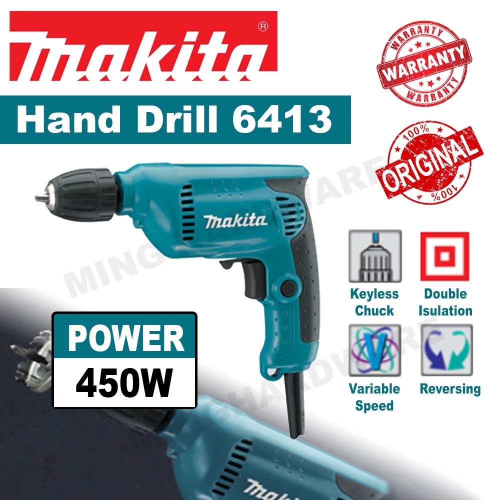 MAKITA 6413 DRILL 10MM 450W | Shopee Malaysia