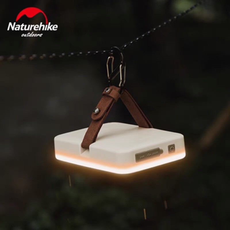 Naturehike outdoor moonlight square camp lamp mobile phone charging treasure remote control NH18Y001-A