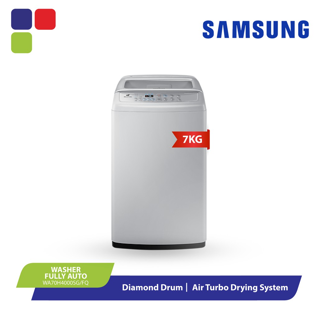 Samsung Top Load Fully Auto Washing Machine 7KG WA70H4000SG/FQ Shopee Malaysia