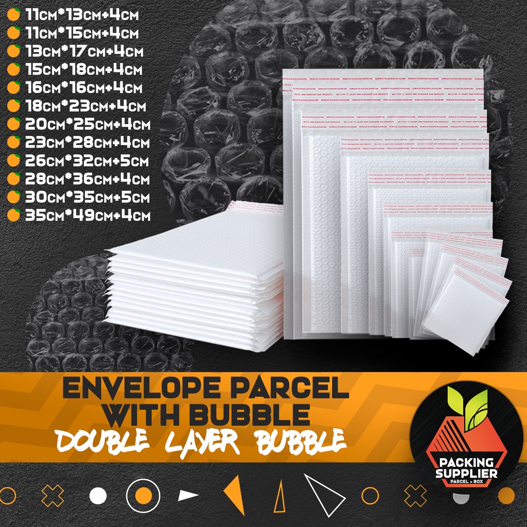 Bubble Envelope Parcel With Bubble 1 Box Bubble Wrap Envelope Courier