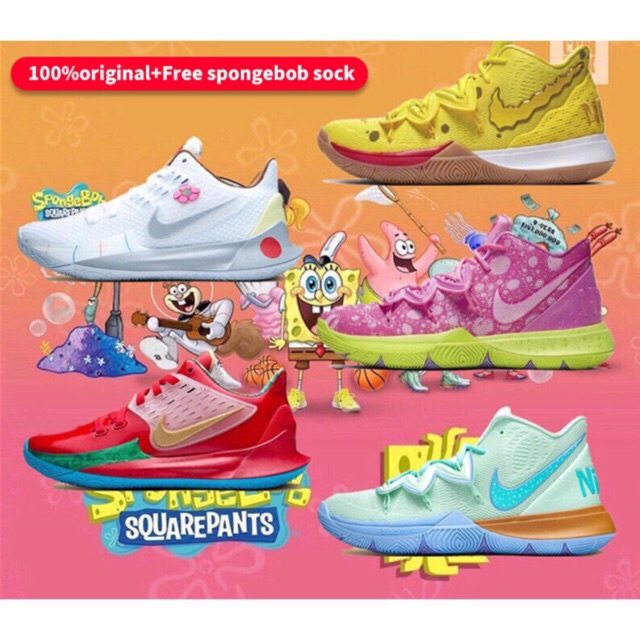 kyrie shoes 2019 spongebob