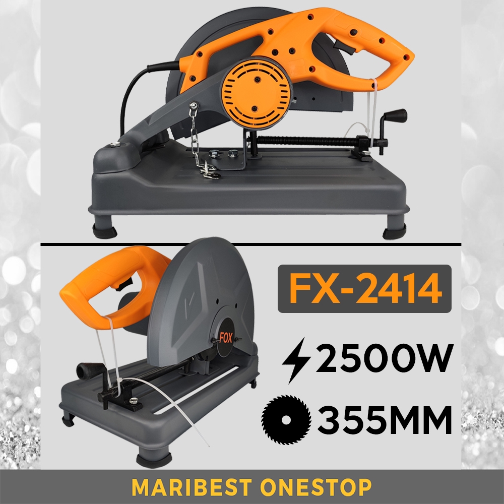 XFORCE FOX FX2414 2500W 14 355MM Cut Off Machine / Chop Saw / Cutting