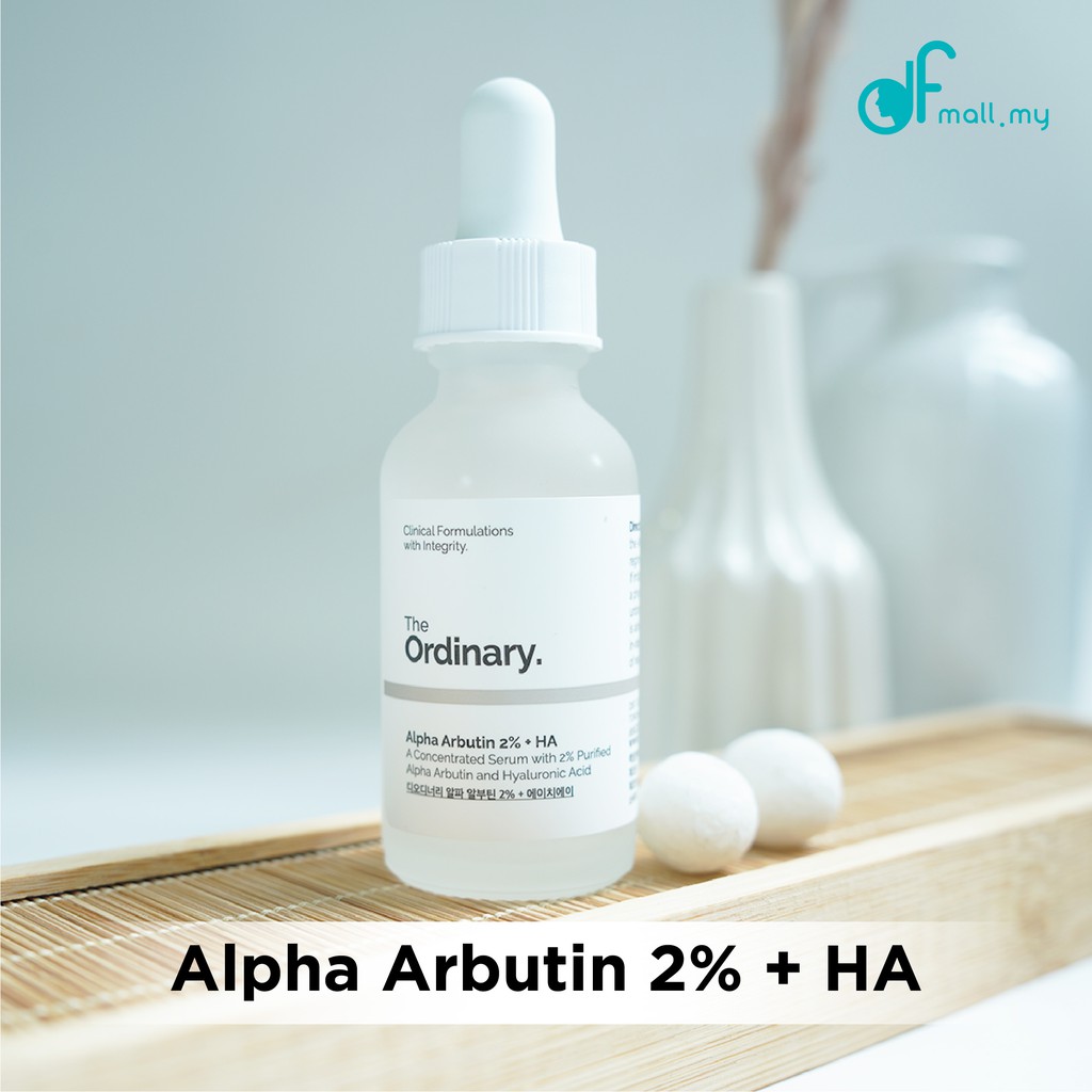 [THE ORDINARY] Alpha Arbutin 2 + HA Concentrated Serum 30ml (💯100