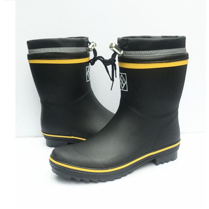 Rubber Rain Boots Men Fishing Boots Men Outdoor Antislip