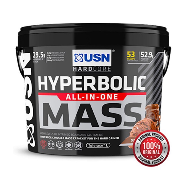 USN Hyperbolic All In One Mass Gainer Protein Powder Kg Kg Kg Shopee Malaysia