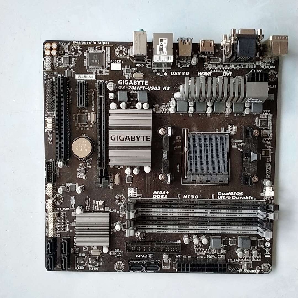 GIGABYTE GA78LMTUSB3 REV AMD AM3 DDR3 Motherboard FX4300 CPU