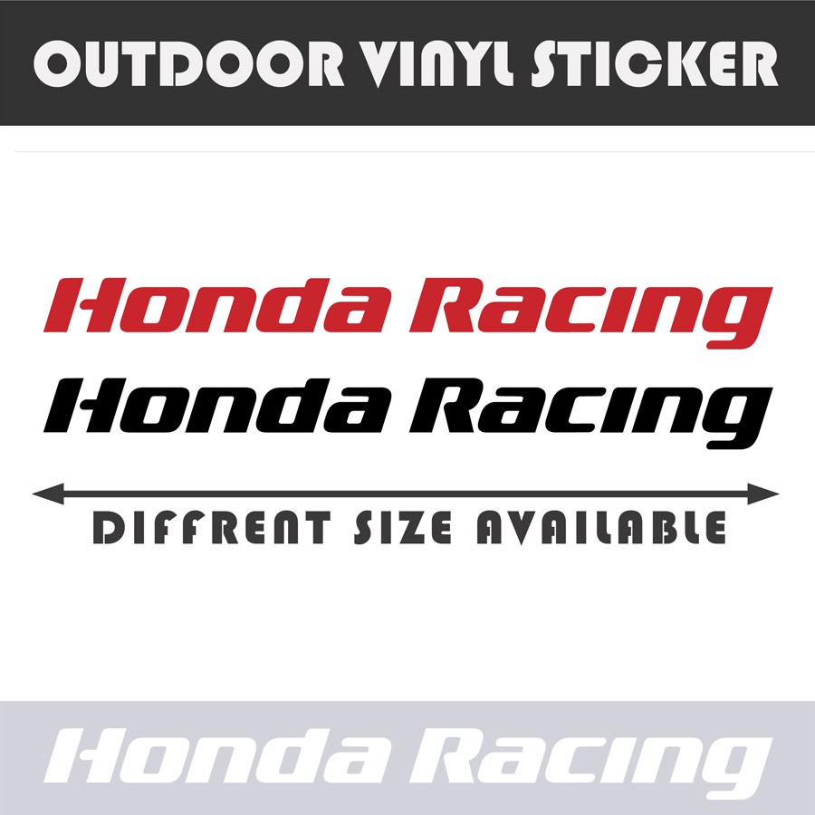 Honda Racing Font