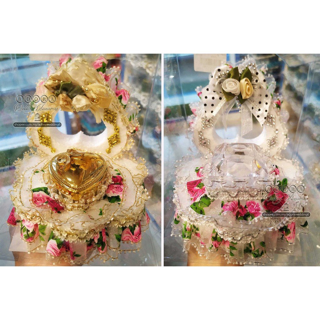 Tapak Kotak Bekas Satu/Dua Cincin Hantaran Tunang Kahwin ...
