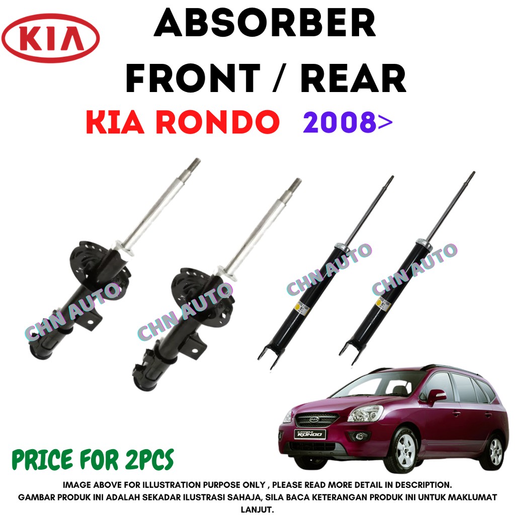 KIA RONDO / NAZA CITRA II ( 2008u003e ) GENUINE FRONT / REAR ABSORBER