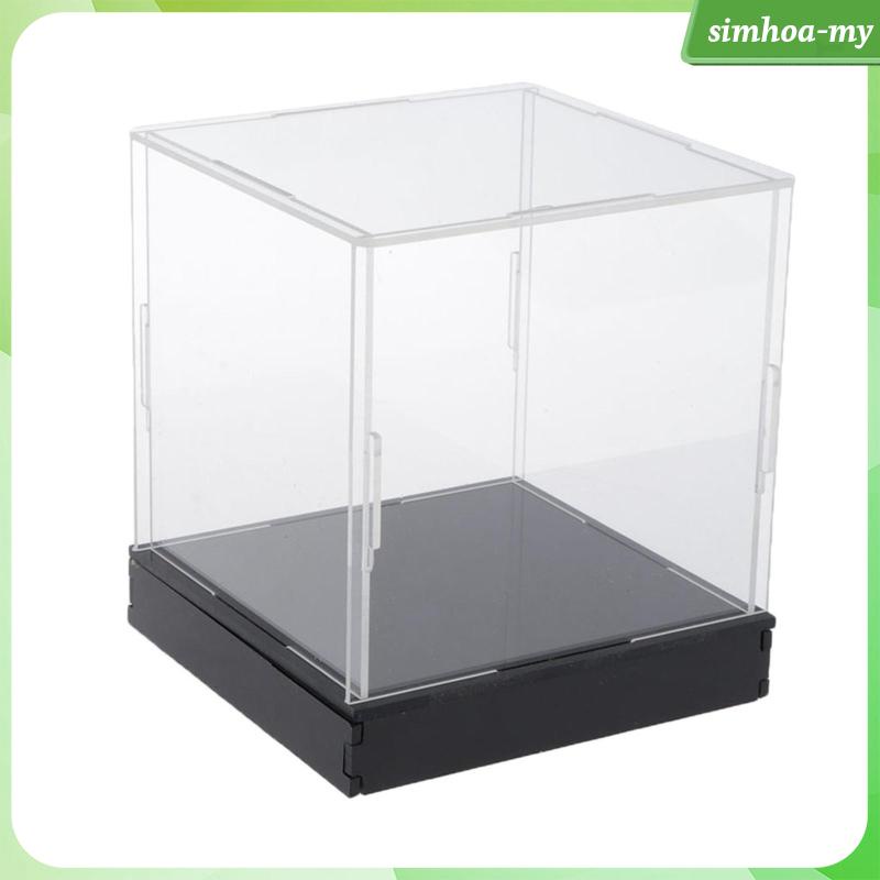 Homyl Boîte daffichage en Acrylique Transparent Display Case Show Box Protecteur de Collection Modèle 30x30x30cm 