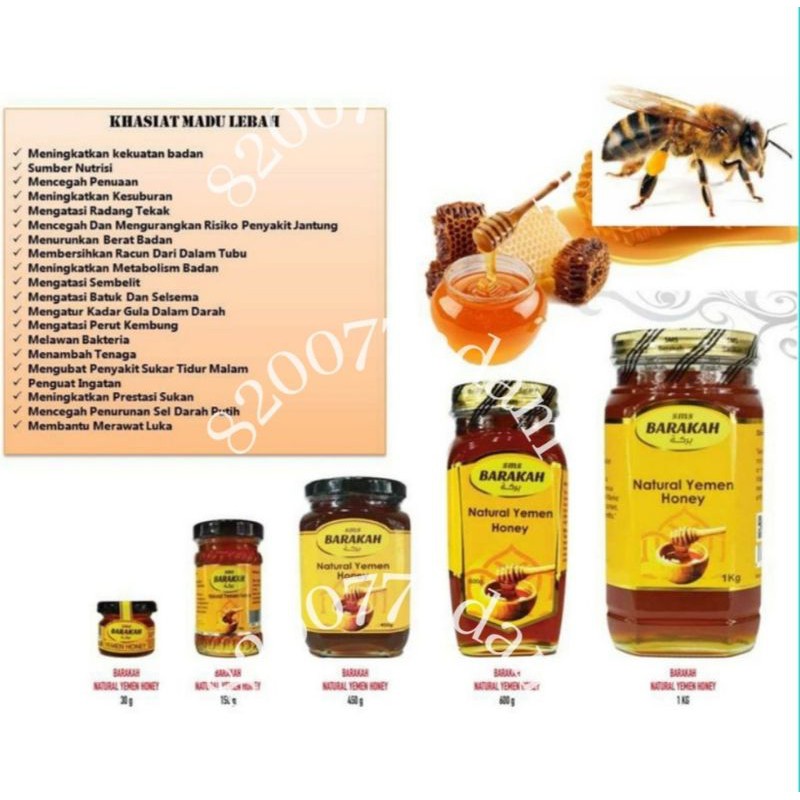 Buy Barakah Madu Yaman 1kg Yamani Honey Madu Sidr Yaman Madu Honey Bee Madu Lebah Seetracker Malaysia