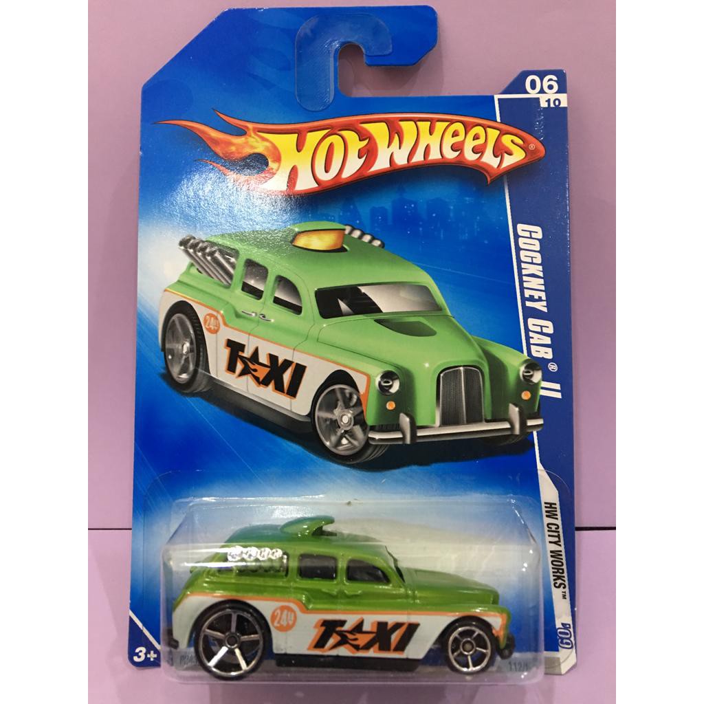 hot wheels cockney cab 2