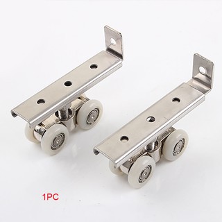 Aluminium sliding cabinet door anti jump roller Roda Aluminium sliding cabinet door anti jump roller Roda