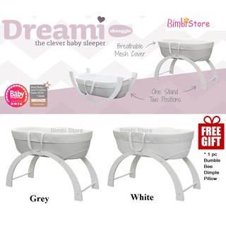 shnuggle dreami clever baby sleeper