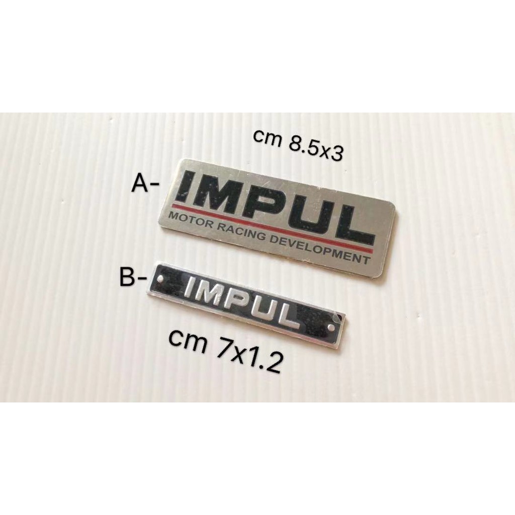 NISSAN Emblem Logo ' IMPUL - MPTOR RACING DEVELOPMENT ' | Shopee Malaysia