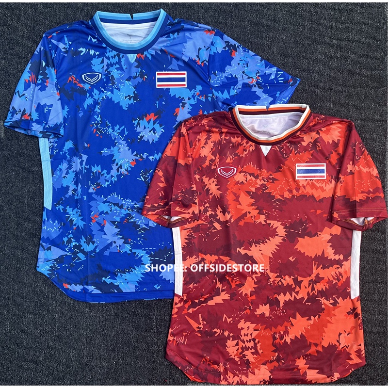 2022 Thailand National Football Jersey Thailand Jersey Thailand AFL