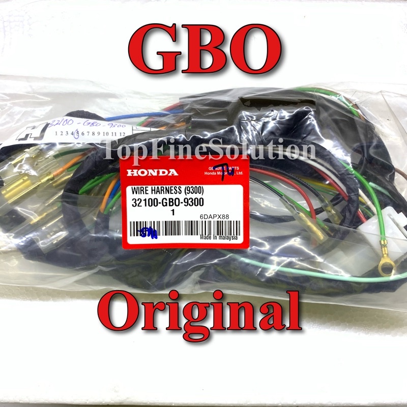 C70/GBO/GBOJ Honda Wiring Set