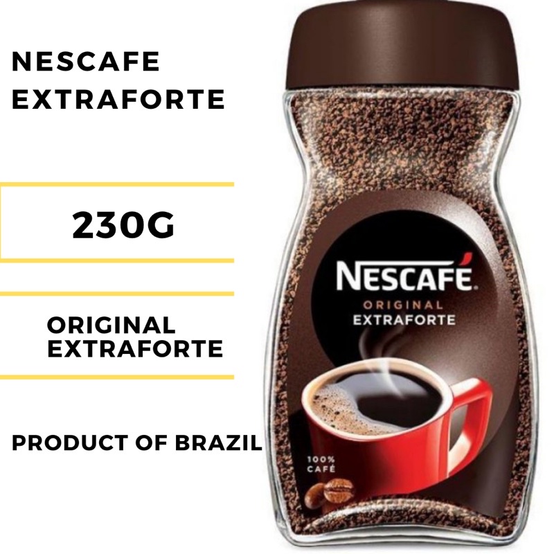 Nescafe ORIGINAL EXTRA FORTE (EXTRA STRONG) Instant Coffee (230 g