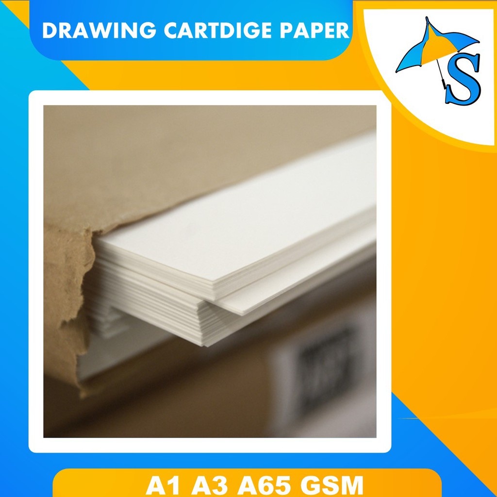 UK Drawing paper Cartridge paper A0 A1 A2 A3  A4 kertas  