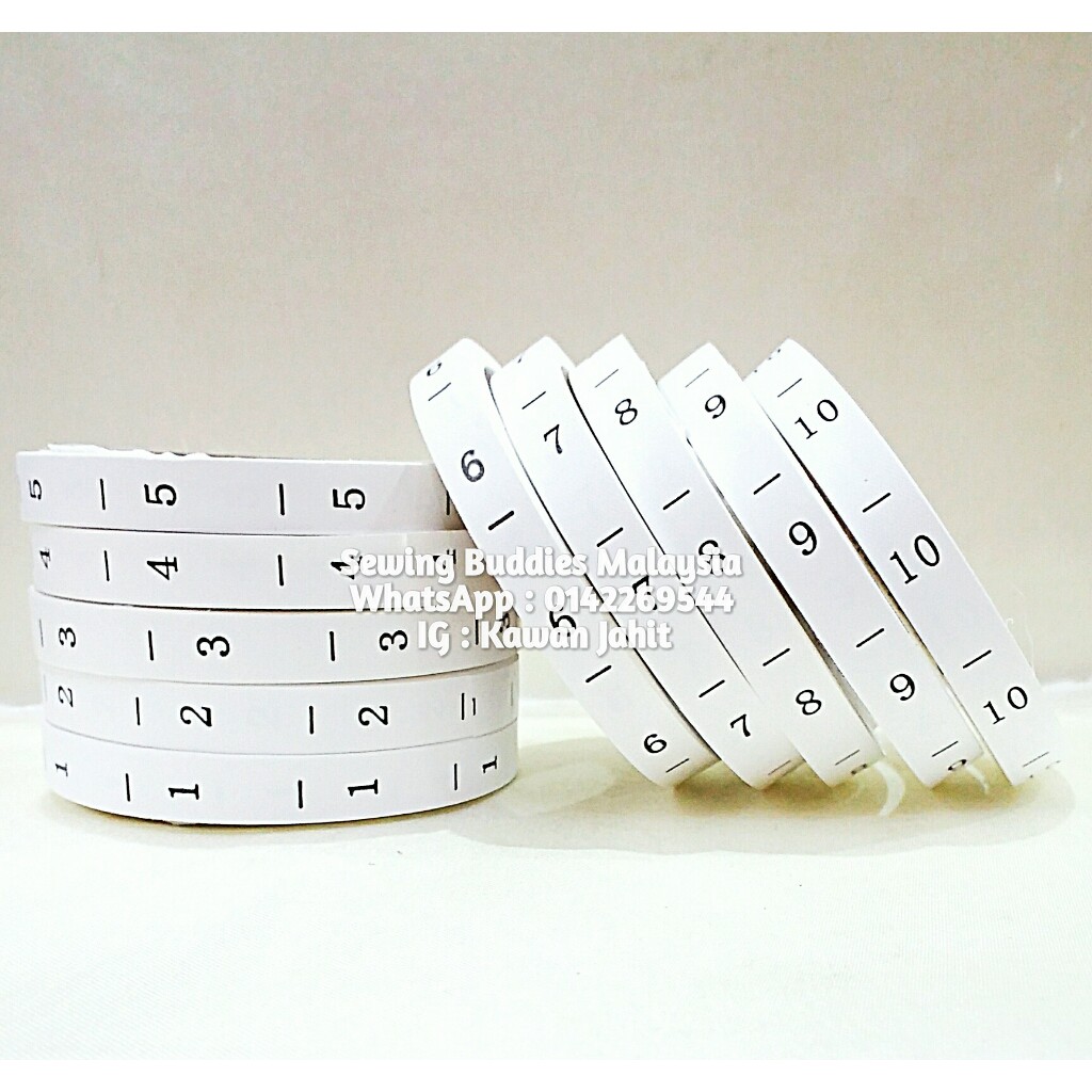 Clothing Size Tags Label Saiz  Baju Label Baju  Label Nombor