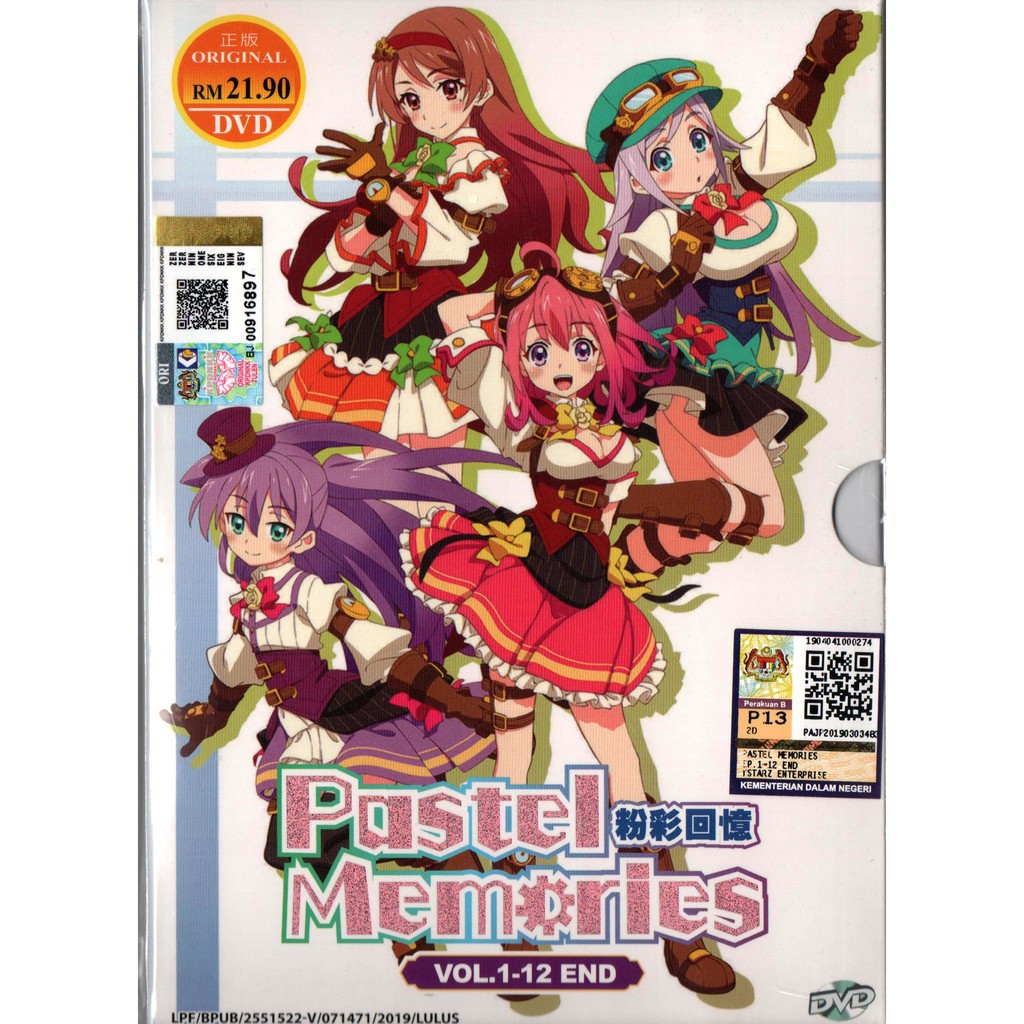 Anime DVD Pastel Memories  End | Shopee Malaysia