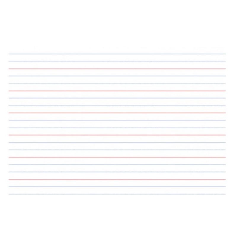 BUKU LATIHAN TULIS GARIS MERAH & BIRU/EXERCISE BOOK RED & BLUE LINES ...