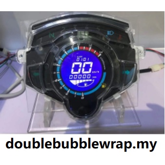 Yamaha LC135 II(V2-V6)4s/5s Digital Meter+Wiring Set-7 Colour-TL Model For Yamaha LC135 V2 V3 V4 V5 V6 EX5 Motorcycle 7 Warna LED LCD Digital Speedometer Tachometer Meter Gauge