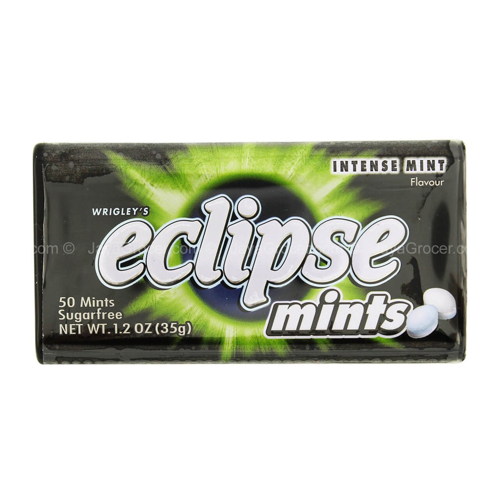 Eclipse Sugarfree Mints Intense Mint Flavour 35g (LOCAL READY STOCKS