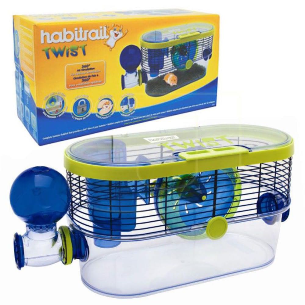 Habitrail Twist Hamster Cage Full Set Shopee Malaysia