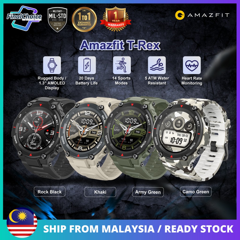 xiaomi t rex watch