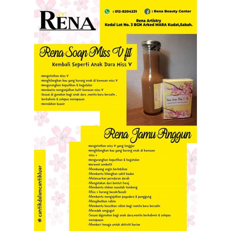 Rena Jamu Anggun Shopee Malaysia