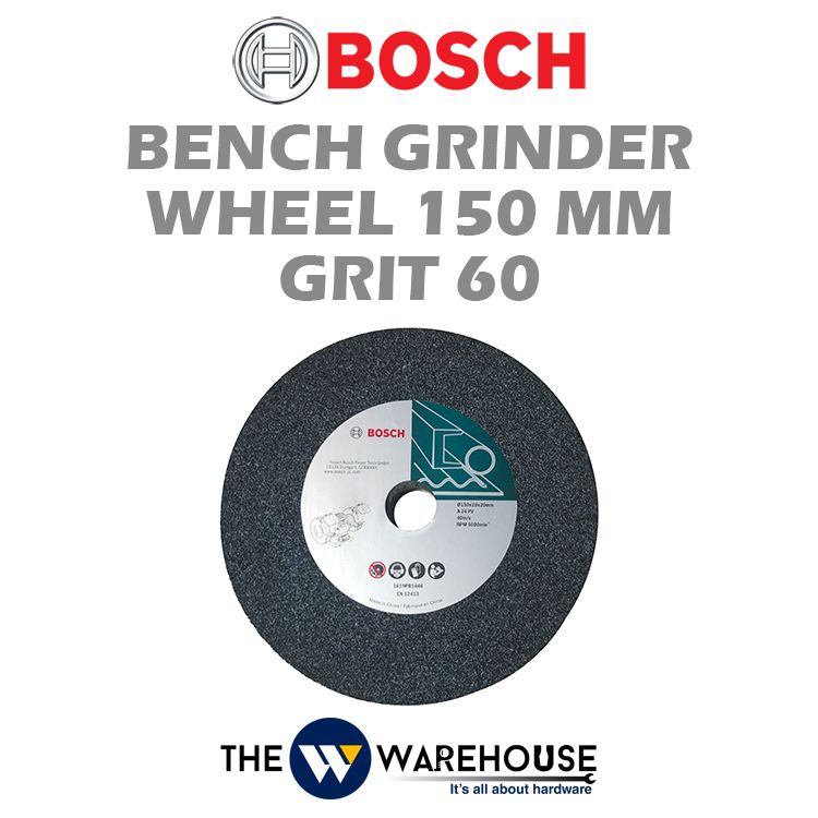 Bosch 150 mm Bench Grinder Wheel Grit 60 1619PB1446 Shopee Malaysia