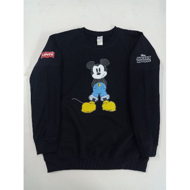 levi's mickey sweatshirt