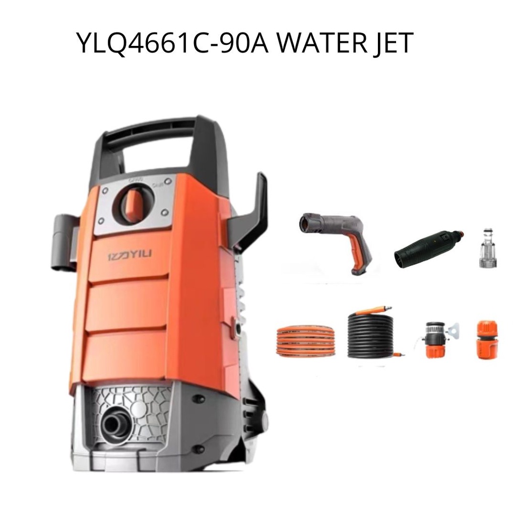 🌹[Local Seller]  PORTABLE 1200W HIGH PRESSURE WATER JET CLEANER SPRAY FOR BUILDINGS HOUSE SHOP C