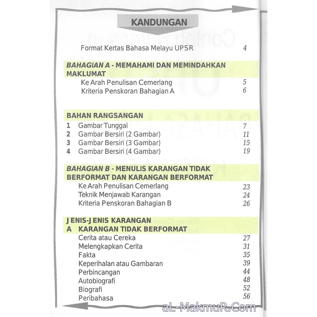 Karangan syarahan tahun 6