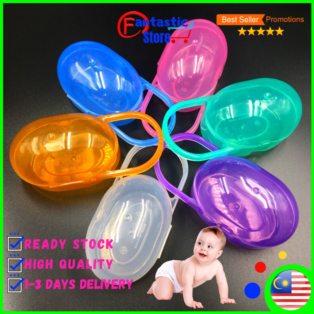 Pacifier Teether Soother baby Nipple cover Bekas Puting baby Shopee