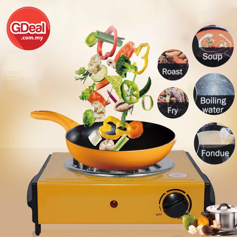 GDeal Multifunctional Electric Stove Modern Portable Travel Outdoor Indoor Mini Electric Stove