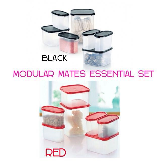 Tupperware MM Modular Mates Essential Set (7pcs)