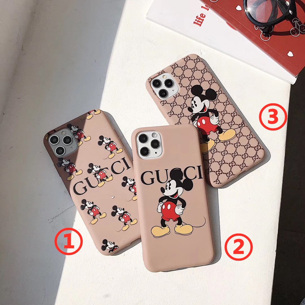 gucci mickey mouse iphone case
