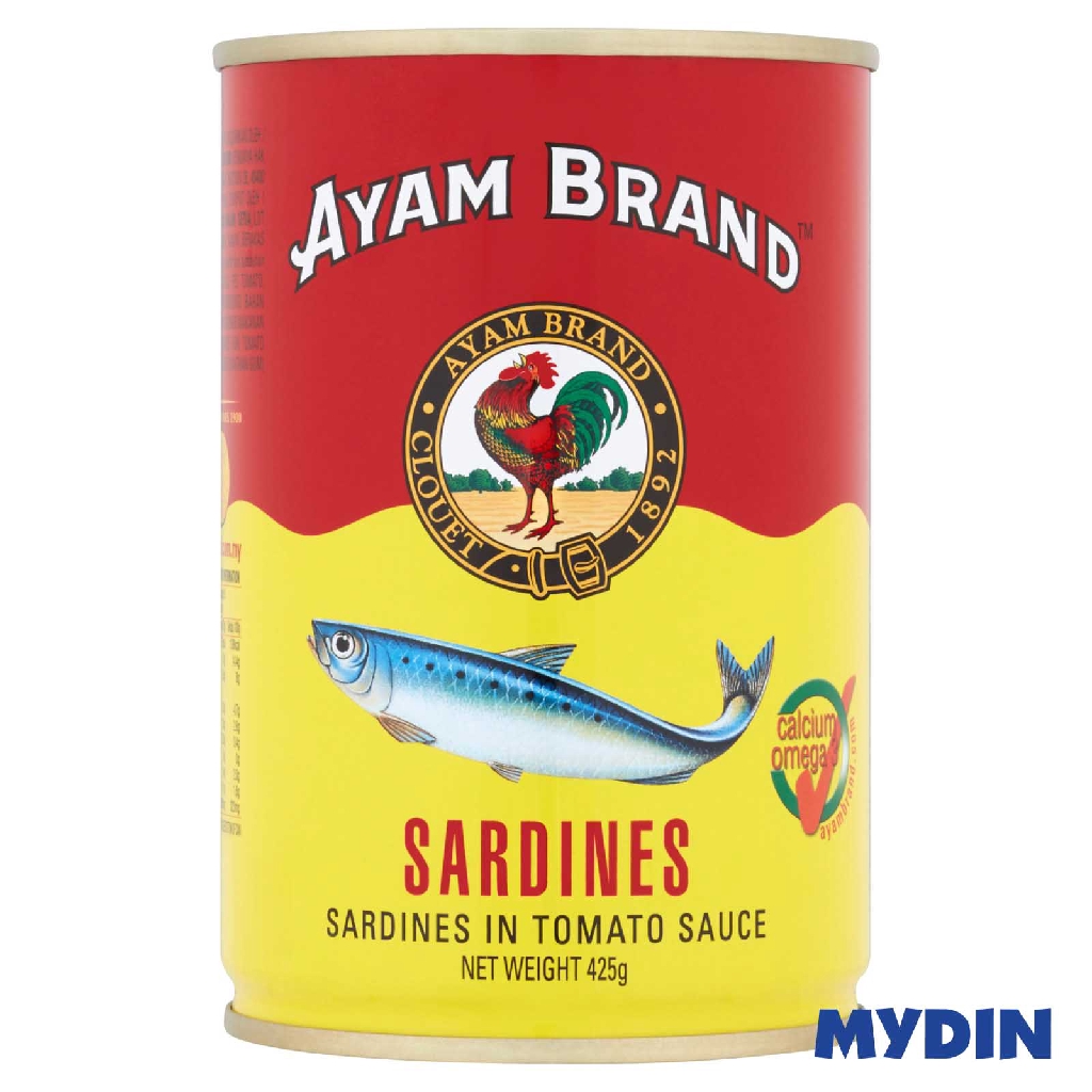 Ayam Brand Sardines in Tomato Sauce 425g Shopee Malaysia