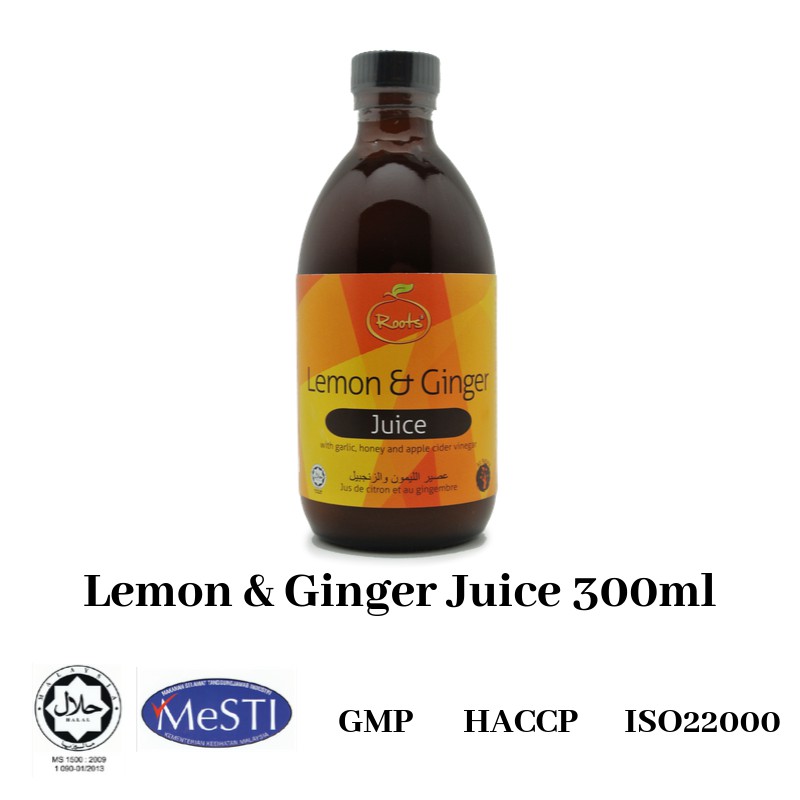 Lemon Ginger Garlic Apple Cider Honey Juice 300ml Shopee Malaysia