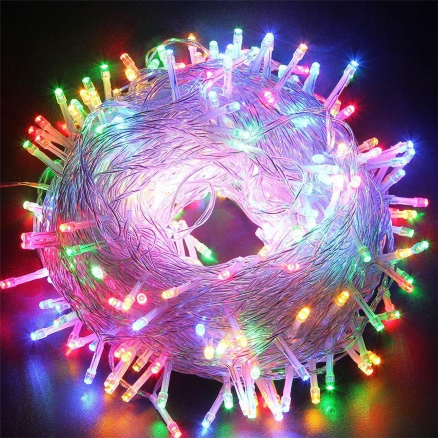 100LED Led lampu raya  lampu  lip Lap multicolour purple 