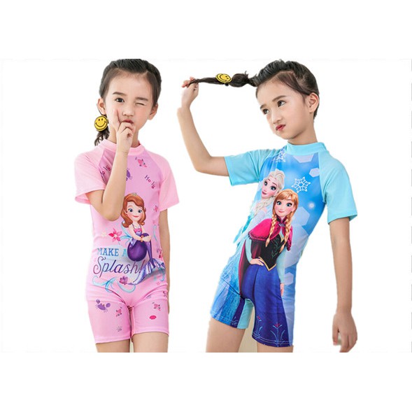 child girl swimming suit